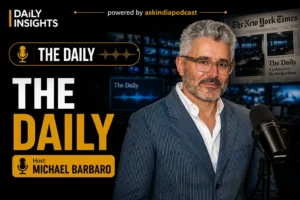 The Daily Podcast के होस्ट Michael Barbaro