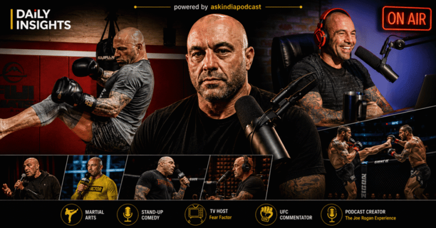 Joe Rogan: मार्शल आर्ट्स से UFC और पॉडकास्टिंग तक, जानिए कैसे बने दुनिया के चर्चित मीडिया चेहरों में शामिल