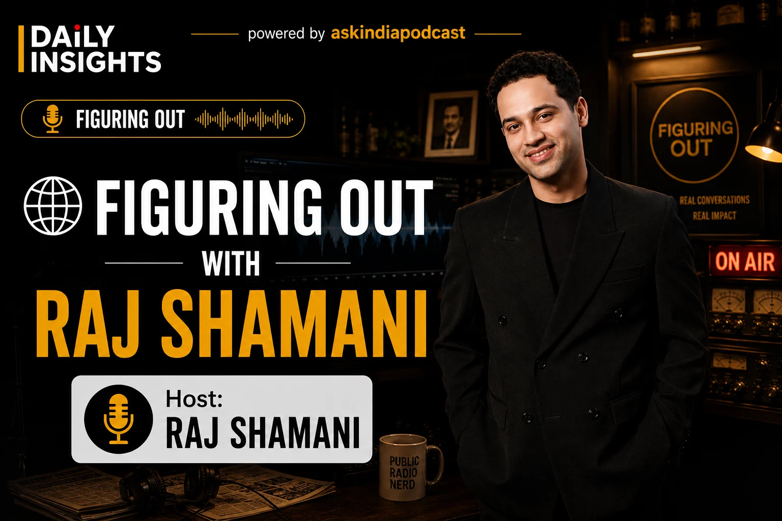 राज शामानी की कहानी: संघर्ष से ‘Figuring Out’ तक, ऐसे बने भारत के चर्चित पॉडकास्ट होस्ट