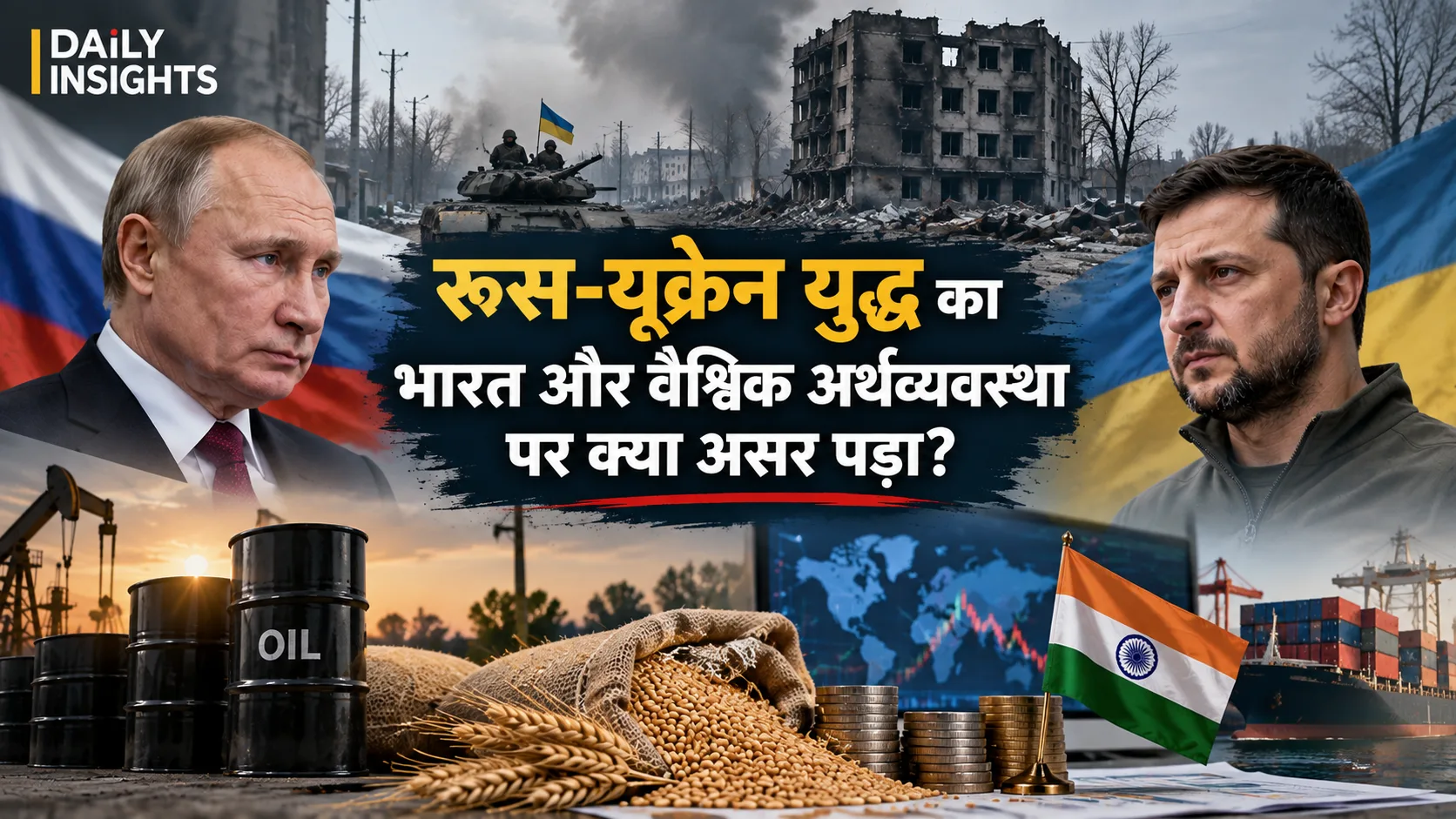 रूस-यूक्रेन युद्ध का भारत और वैश्विक अर्थव्यवस्था पर क्या असर पड़ा?