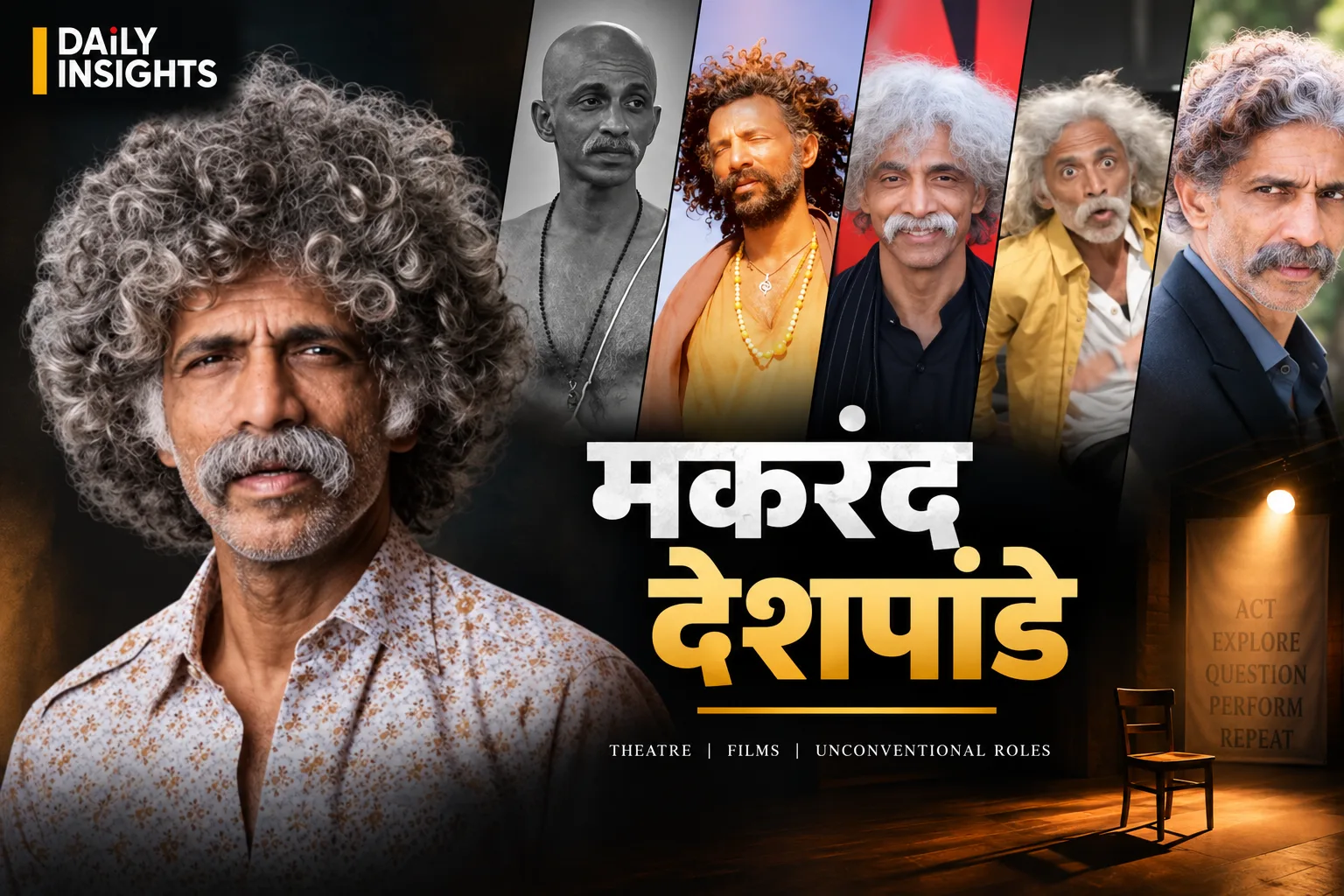 मकरंद देशपांडे: Unconventional किरदार और थिएटर से गहरा रिश्ता