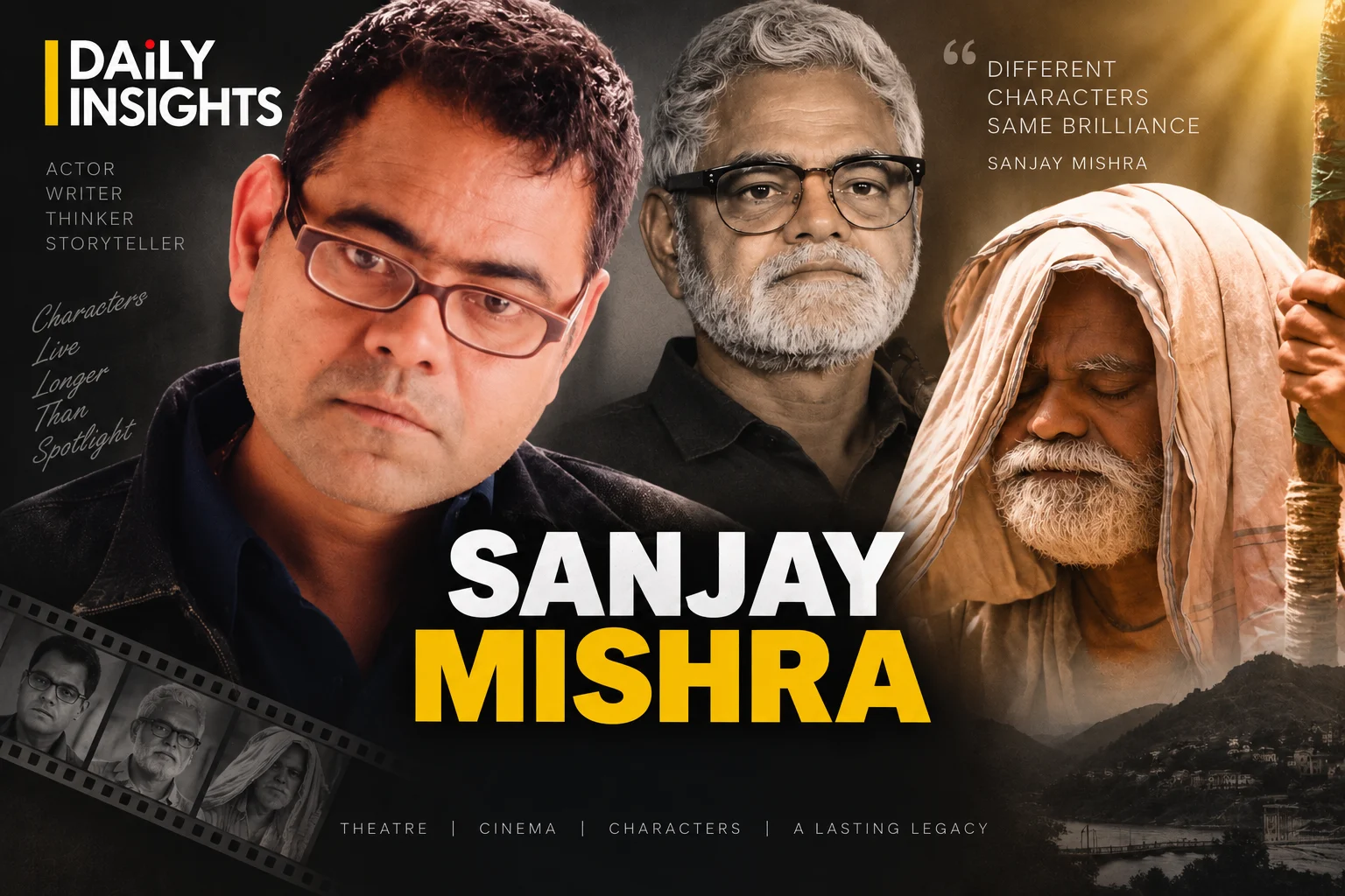 संजय मिश्रा: संघर्ष से पहचान तक, छोटे किरदारों को बड़ा बनाने वाले अभिनेता   