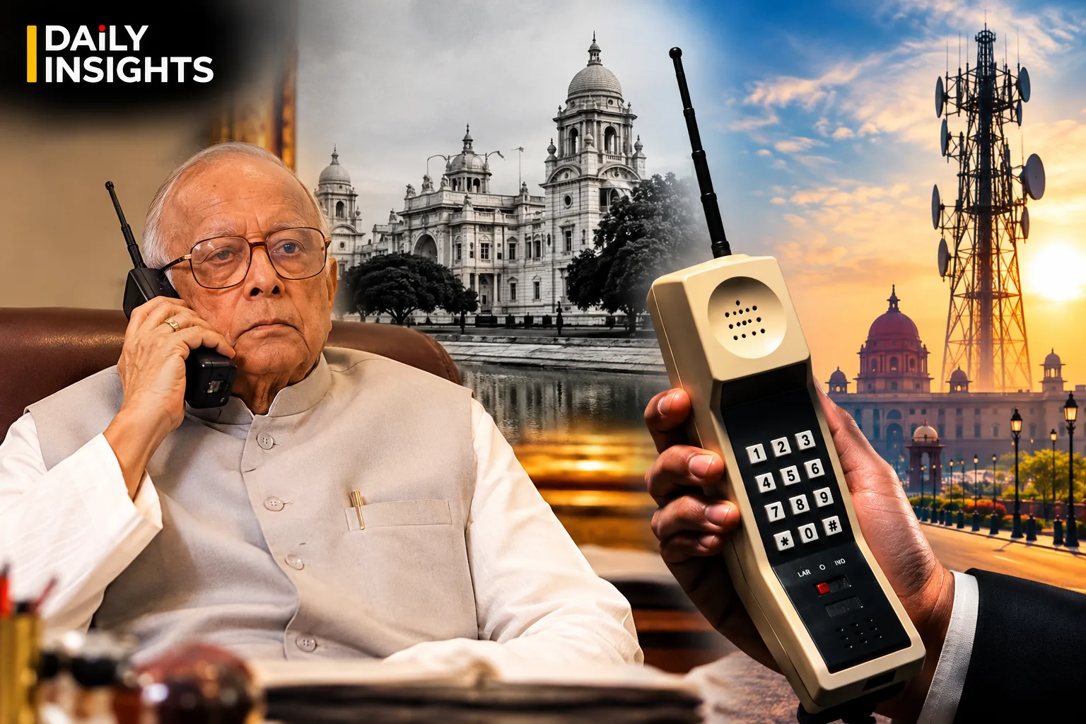 भारत की पहली मोबाइल कॉल: 1995 से 5G तक मोबाइल क्रांति का सफर